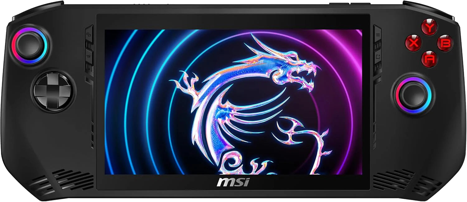 MSI Claw A1M Draagbare console, Full HD, 17,8 cm (7 inch), 120 Hz, Intel Core Ultra 7, 16 GB RAM, 512 GB SSD, Wi-Fi 7, Windows 11, zwart(MSI Claw A1M-036)