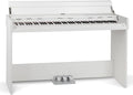 FunKey DP-1088 WM Digitale piano - Slank toetsenbord - 88 snelheidsgevoelige toetsen en 3 pedalen - 20 geluiden - Geïntegreerde stereoluidsprekers en 2 koptelefoonaansluitingen - Wit mat