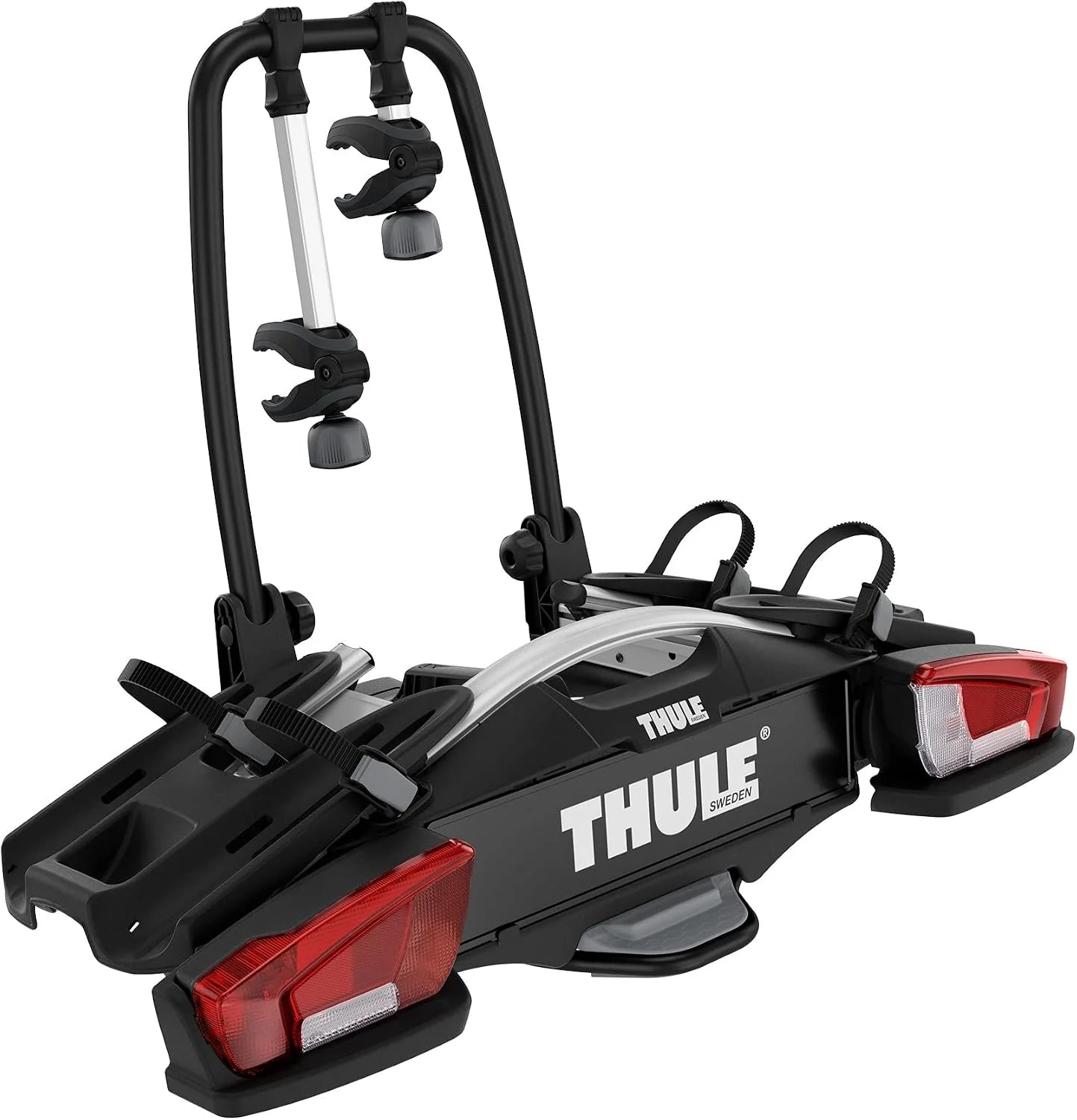 Thule Velocompact 13-pin Platform Trekhaak Fietsendrager Black/aluminum, 2 bikes(2 bikes)