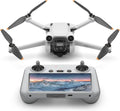 DJI Mini 3 Pro, lichte opvouwbare camera-drone met 4K/60fps-video, 48MP, 34 min vliegtijd, minder dan 249 g, voor, achter- en neerwaartse obstakelvermijding, terugkeer naar huis, drone voor beginners(DJI Mini 3 Pro (DJI RC))