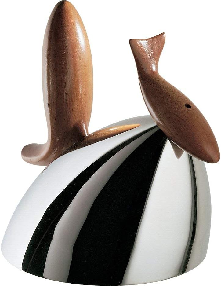 Alessi Pito" waterketel 180cl, roestvrij staal, zilver, 11,5 x 19,5 x 14 cm