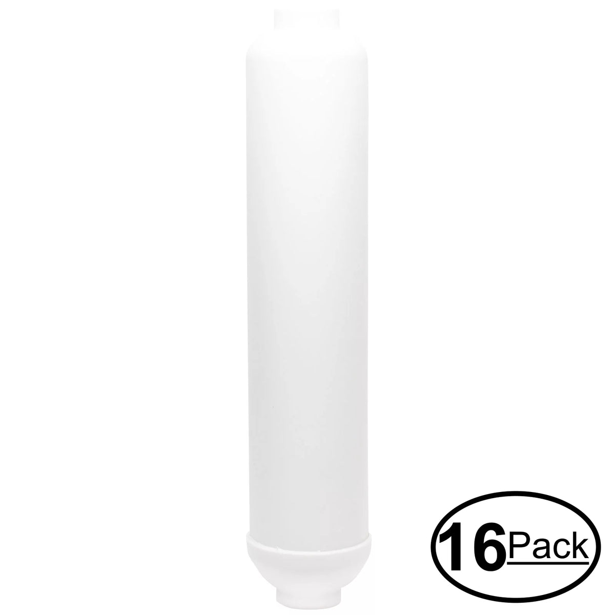 16-Pack Replacement for MaxWater 101094 Inline Filter Cartridge - Universal 10-inch Cartridge for MaxWater 7 stage portable alkaline REVERSE OSMOSIS SYSTEM - Denali Pure Brand