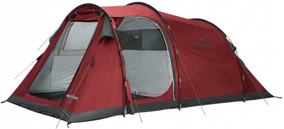 Ferrino Meteora 5 tent voor 5 personen, rood