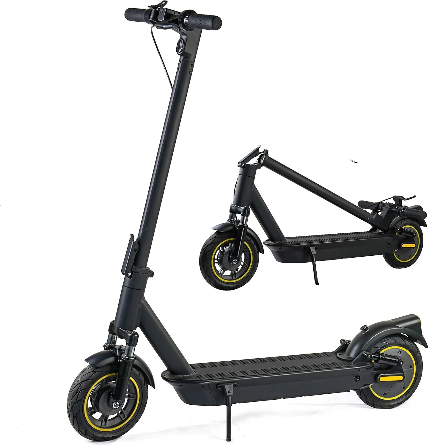 Opvouwbare elektrische step voor volwassenen met een bereik van 25-40 km, banden van 8,5 inch/10 inch, dubbele vering en app-besturing(W4-MAX)