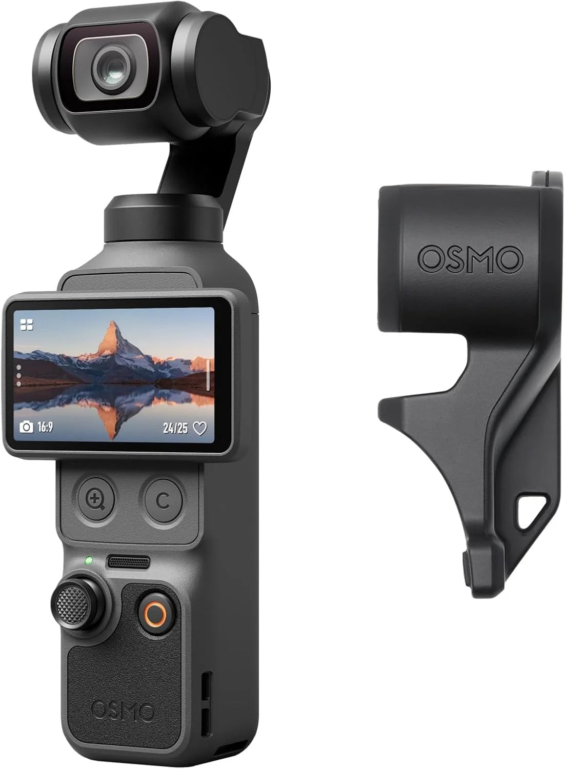 DJI Osmo Pocket 4 Standard Combo, pocket gimbal-vlogcamera, 1″ CMOS  4K/240fps, 3-assige stabilisatie, 2× verliesvrije zoom, 107GB ingebouwde opslagruimte, videocamera voor fotografie