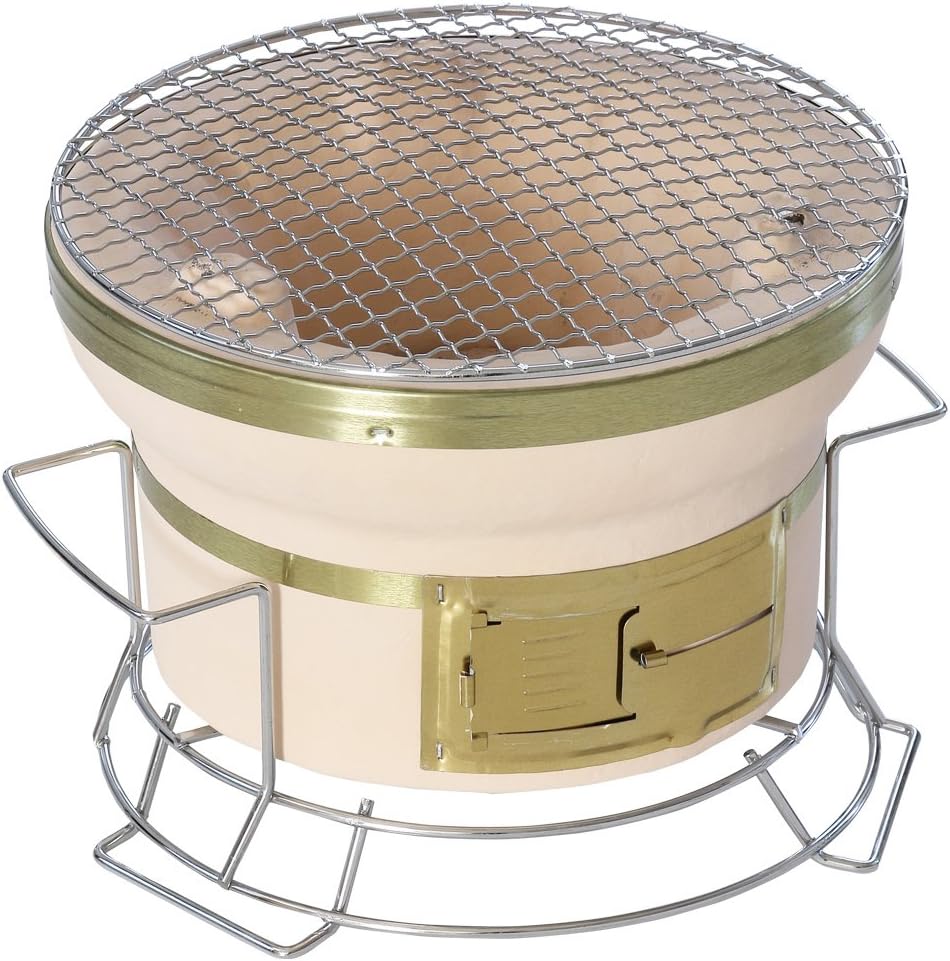 Japanse Hibachi Tafelgrill voor Yakiniku Yakitori Houtskool Grill, Barbecue Fornuis, L Maat 41x24cm BD-383(S)