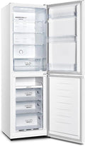 Gorenje RK 4182 PS4 Koel-vriescombinatie, hoogte 180 cm, koelen 198 liter, vriezen 66 liter, ledverlichting, roestvrijstalen look(wit/wit/182cm)
