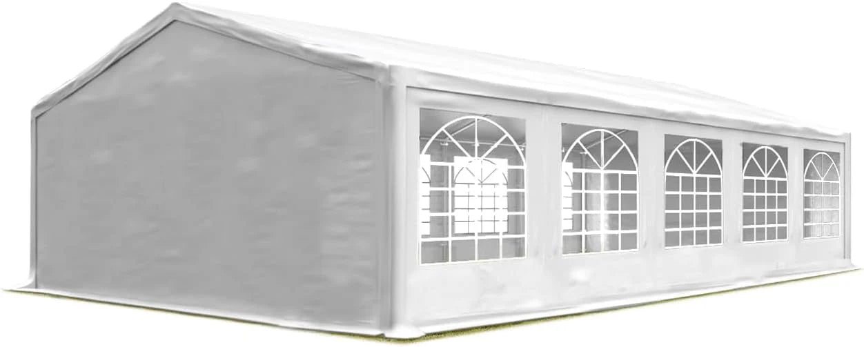 TOOLPORT Partytent 3x6m Paviljoen sterk PVC 600 N Zeil waterdicht en snel op te zetten(5x10 m)