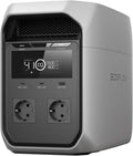 EF ECOFLOW DELTA 3 Classic Draagbaar powerstation, 1024 Wh LifePO4 accu, 1800 watt AC-uitgang (piek 3600 W), USB-C 100 W, snel opladen 1 uur, zonnegenerator voor camping, caravan en thuis(Delta 3 Classic)